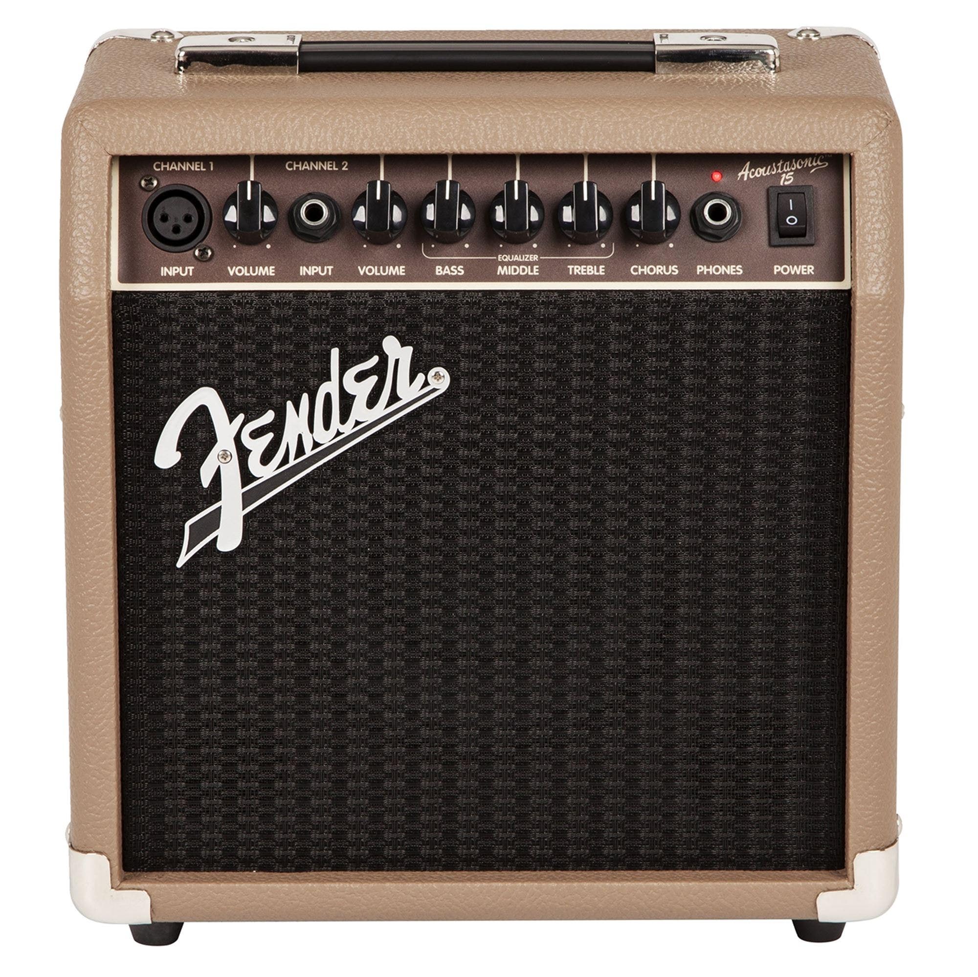 Fender Acoustasonic 15 15 Watt Acoustic Guitar Combo Amplifier