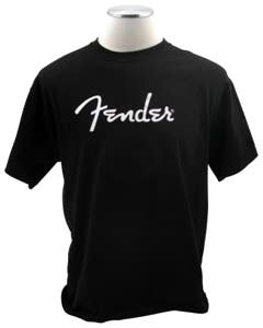 Fender Spaghetti Logo T Shirt Music Clothing