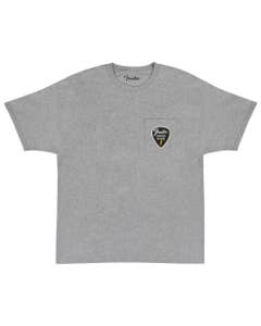 Fender Pick Patch Pocket Tee Athletic Gray