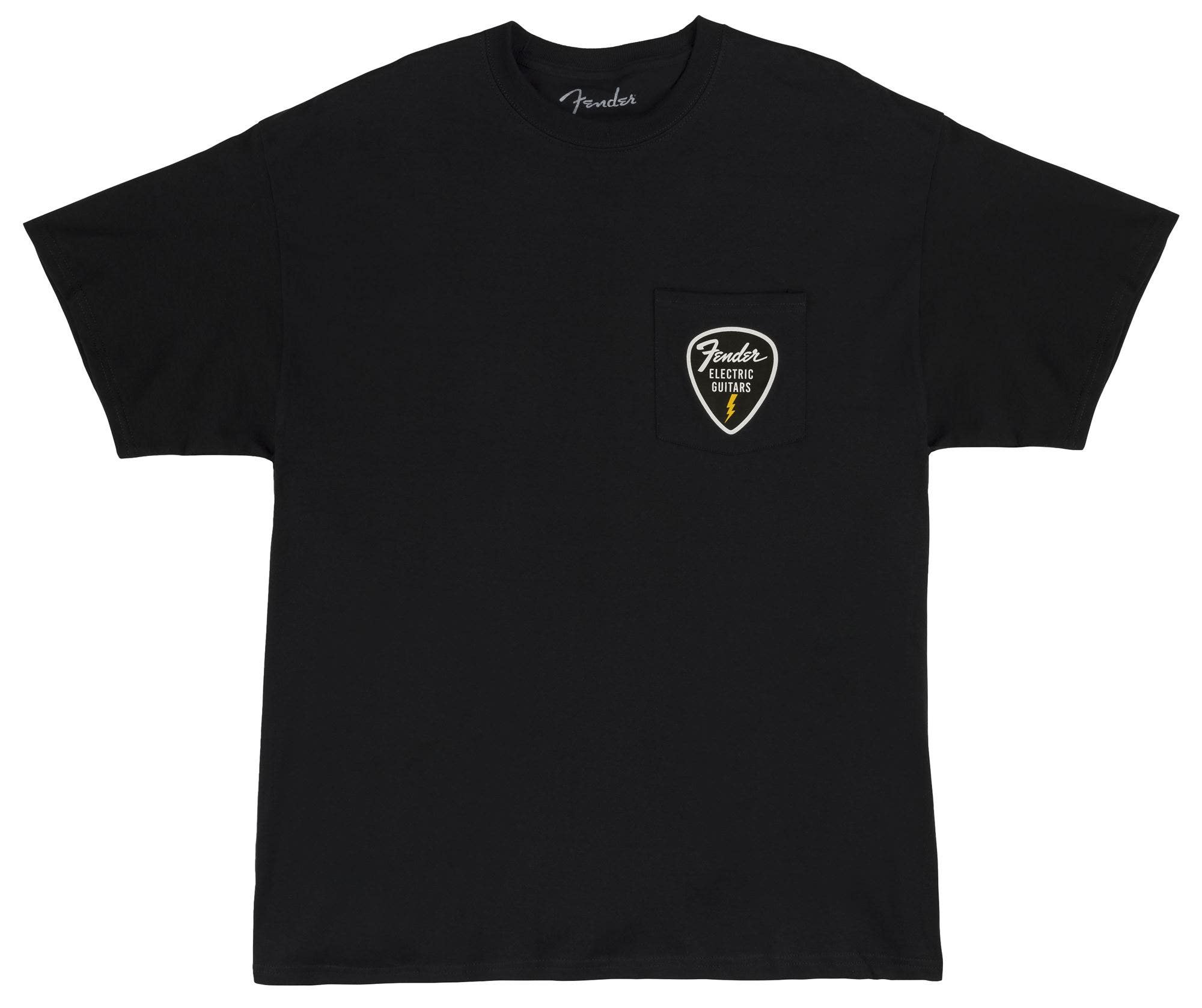 Fender Pick Patch Pocket Tee Black