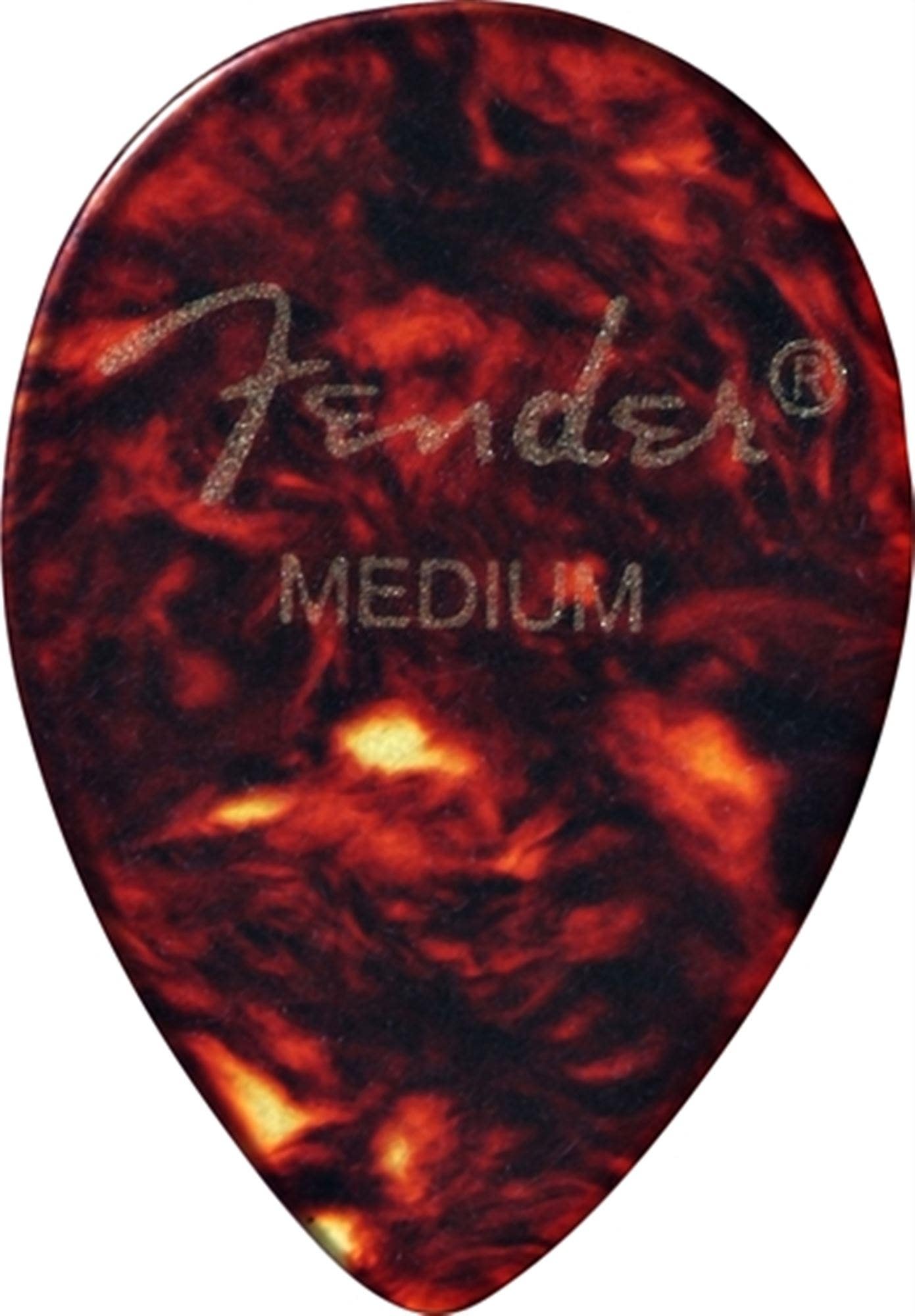 Fender 358 Shape Classic Celluloid Guitar Picks 12 Pack