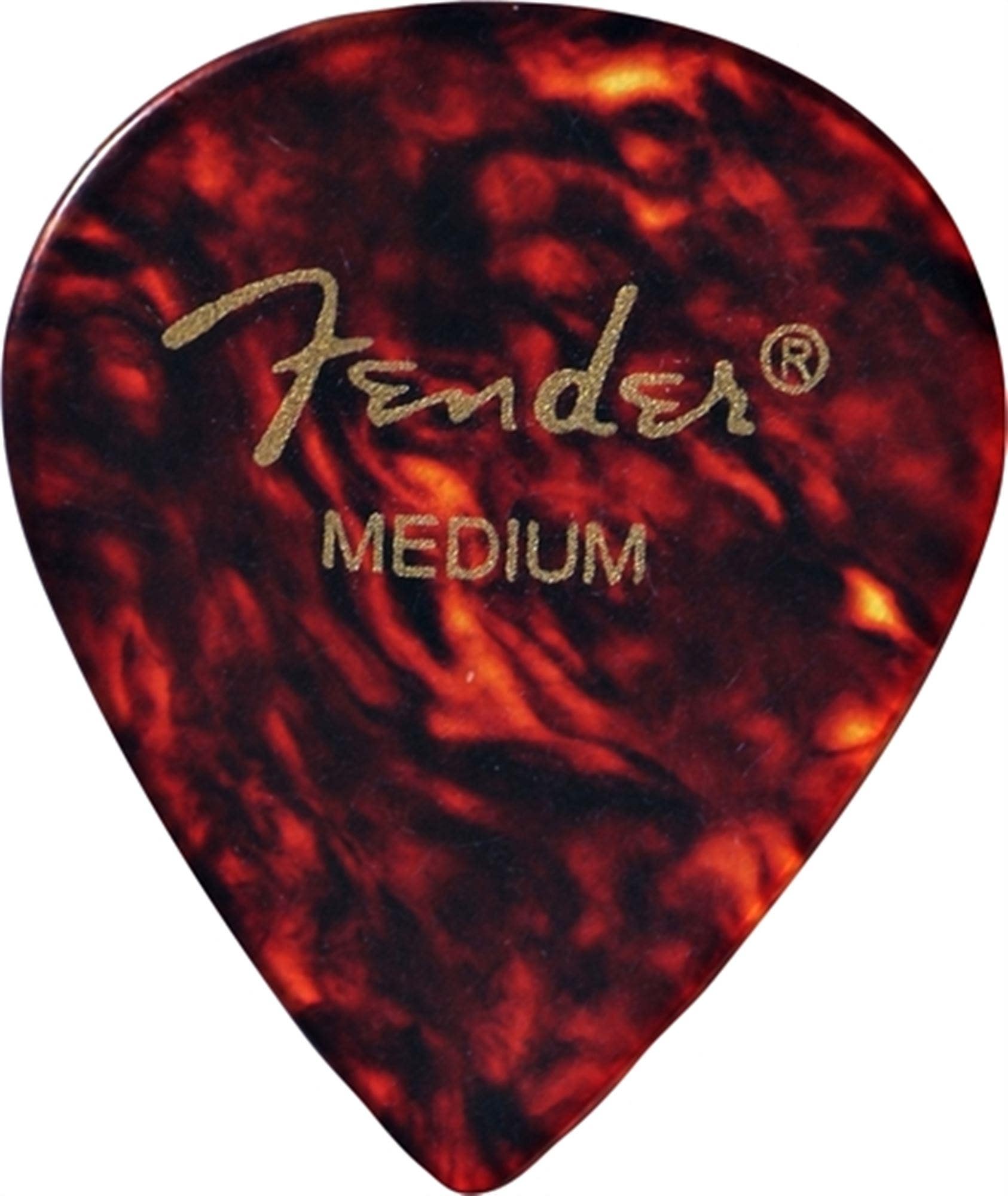 Fender 551 Shape Classic Celluloid Guitar Picks 12 Pack