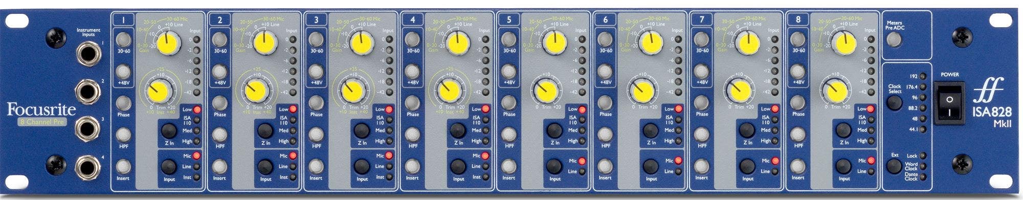 Focusrite ISA 828 MkII Microphone Preamp