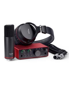 Focusrite Scarlett Solo Studio Gen 4 Recording Package