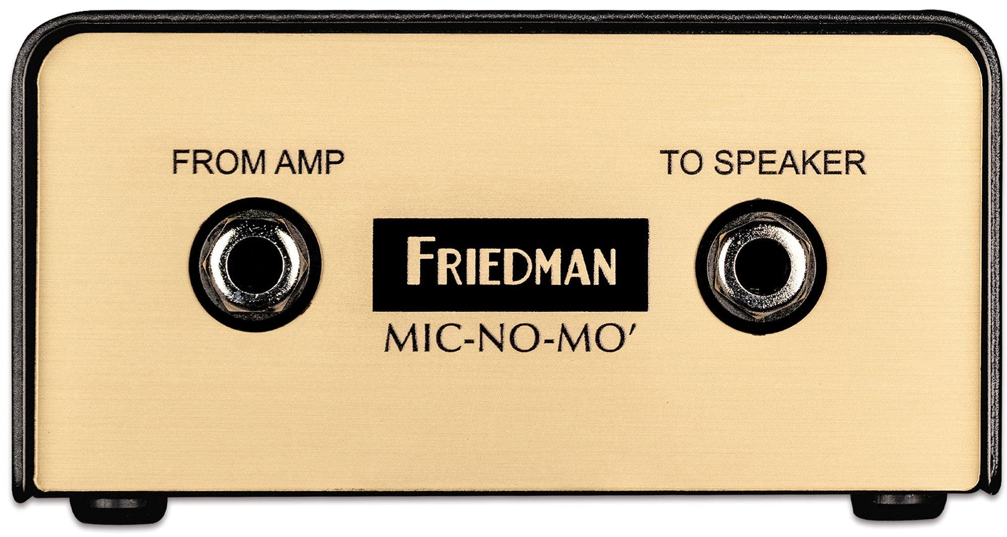 Friedman MIC NO MO Passive Cabinet Emulated DI Box