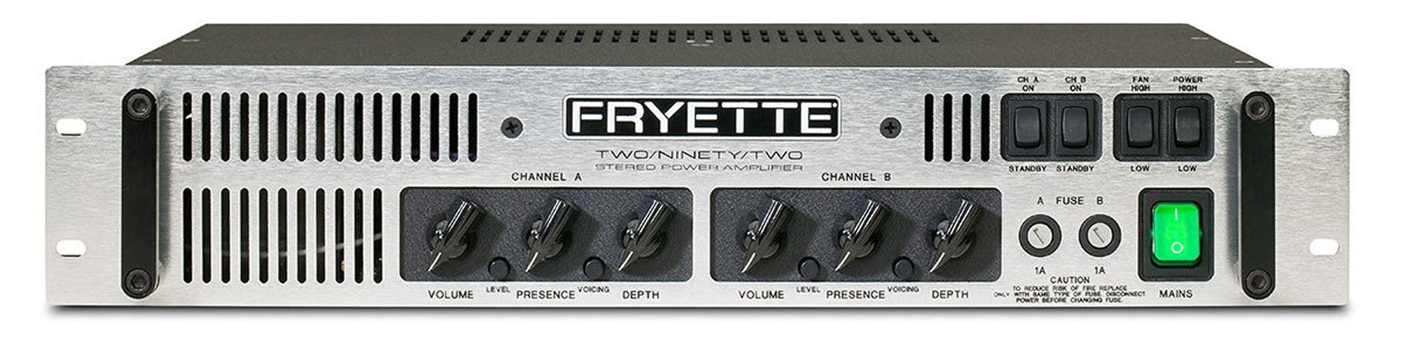 Fryette Two Ninety Two Power Amplifier 2 x 90 Watts