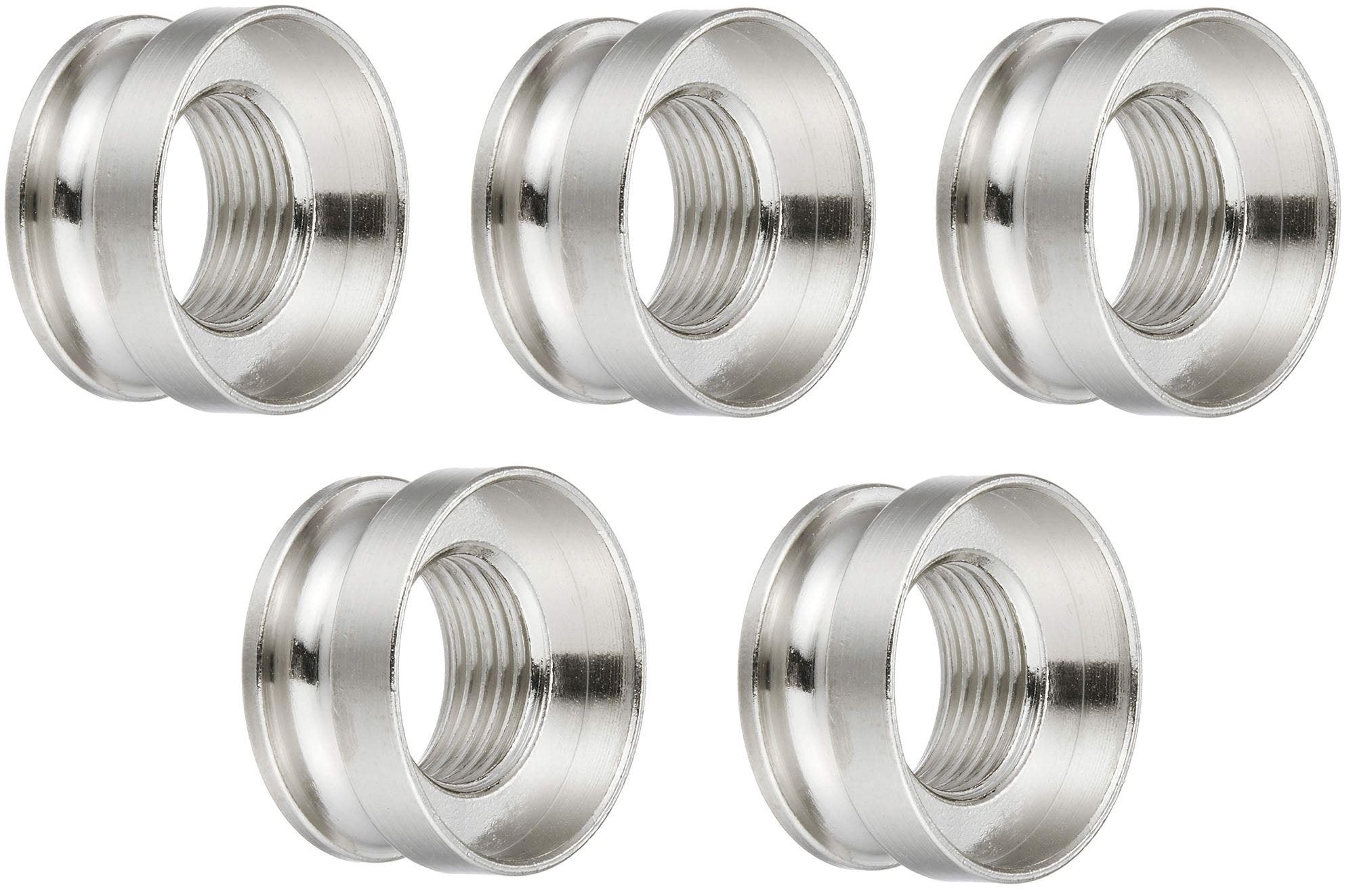 Fishman Endpin Strap Nut Chrome 5-Pack