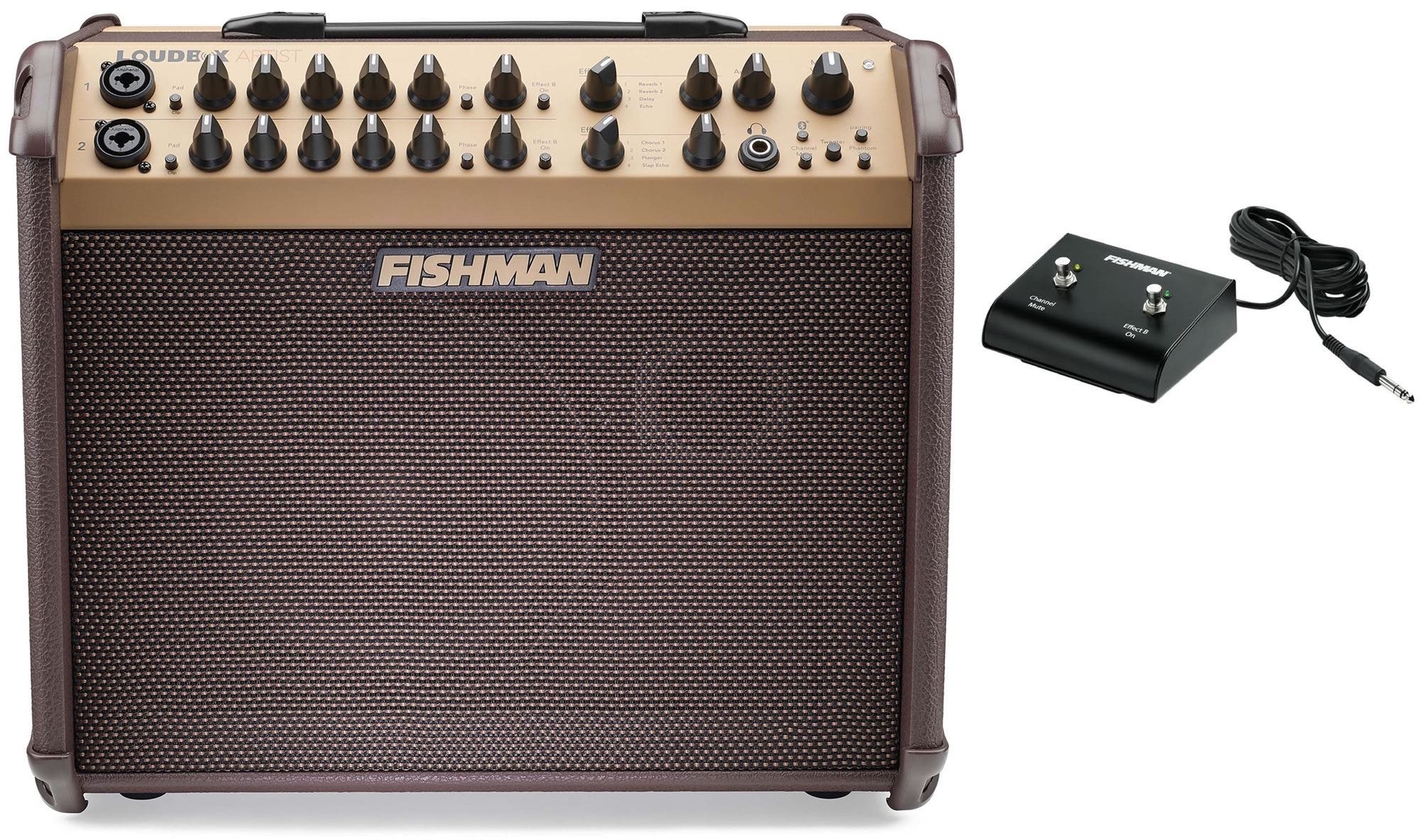 Fishman Loudbox Artist Bluetooth Combo Amplifier with Free Footswitch
