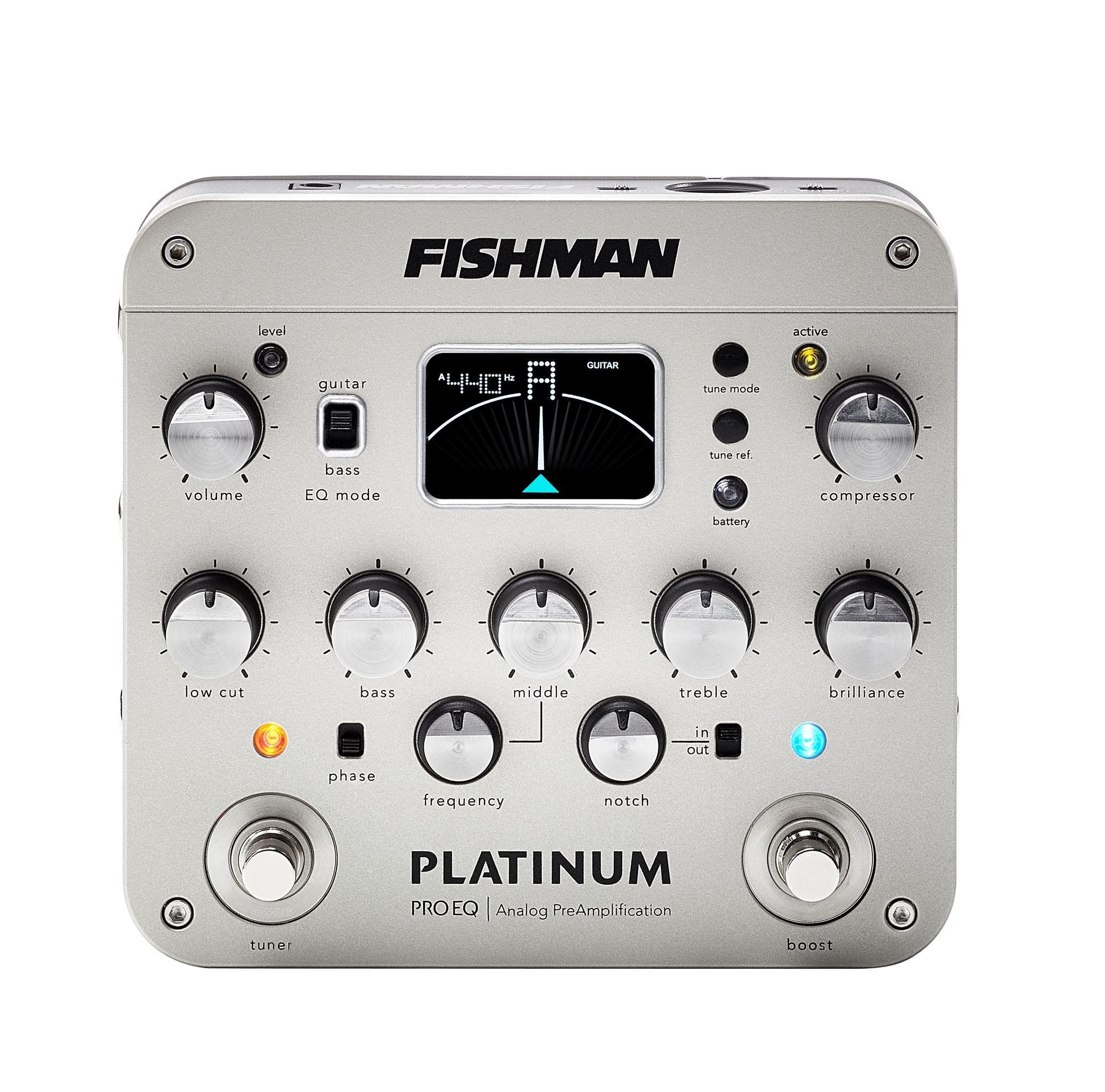 Fishman Platinum Pro EQ/DI Acoustic Guitar Preamp