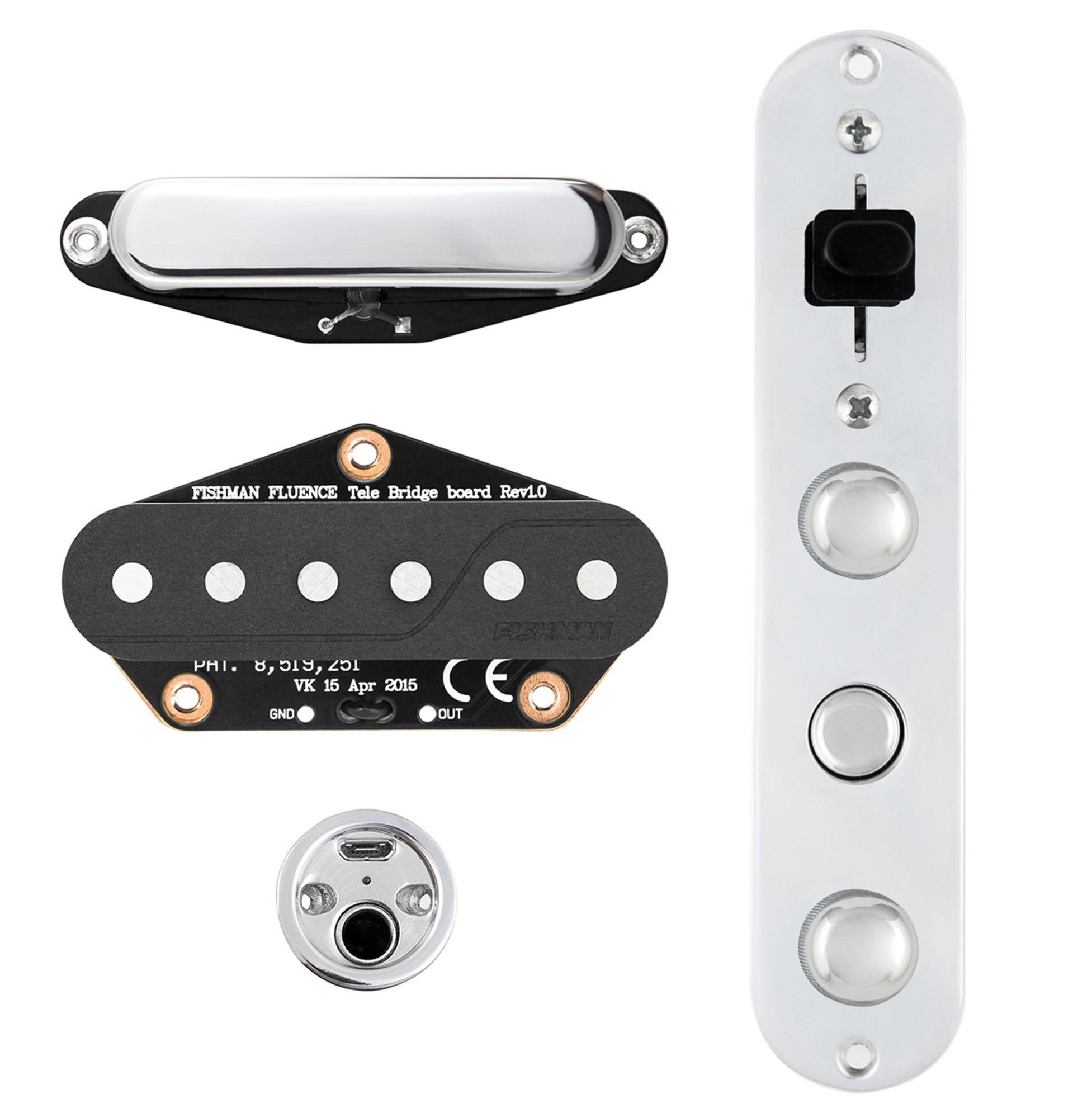 Fishman Fluence Greg Koch GristleTone Tele Single Coil Pickup Set