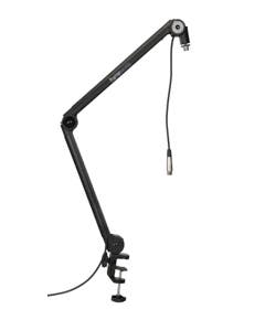 Gator GFWMICBCBM3000 Deluxe Frameworks Desktop Mic Boom Stand