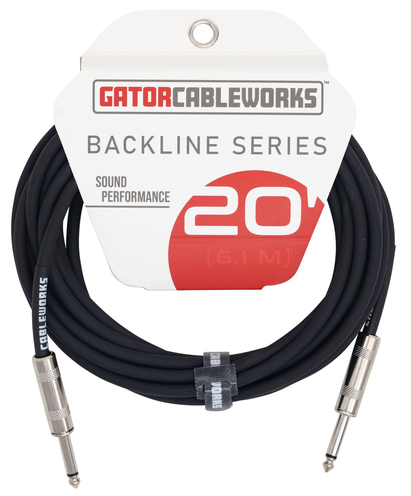 Gator GCWB-INS-20 Backline Series Instrument Cable 20'