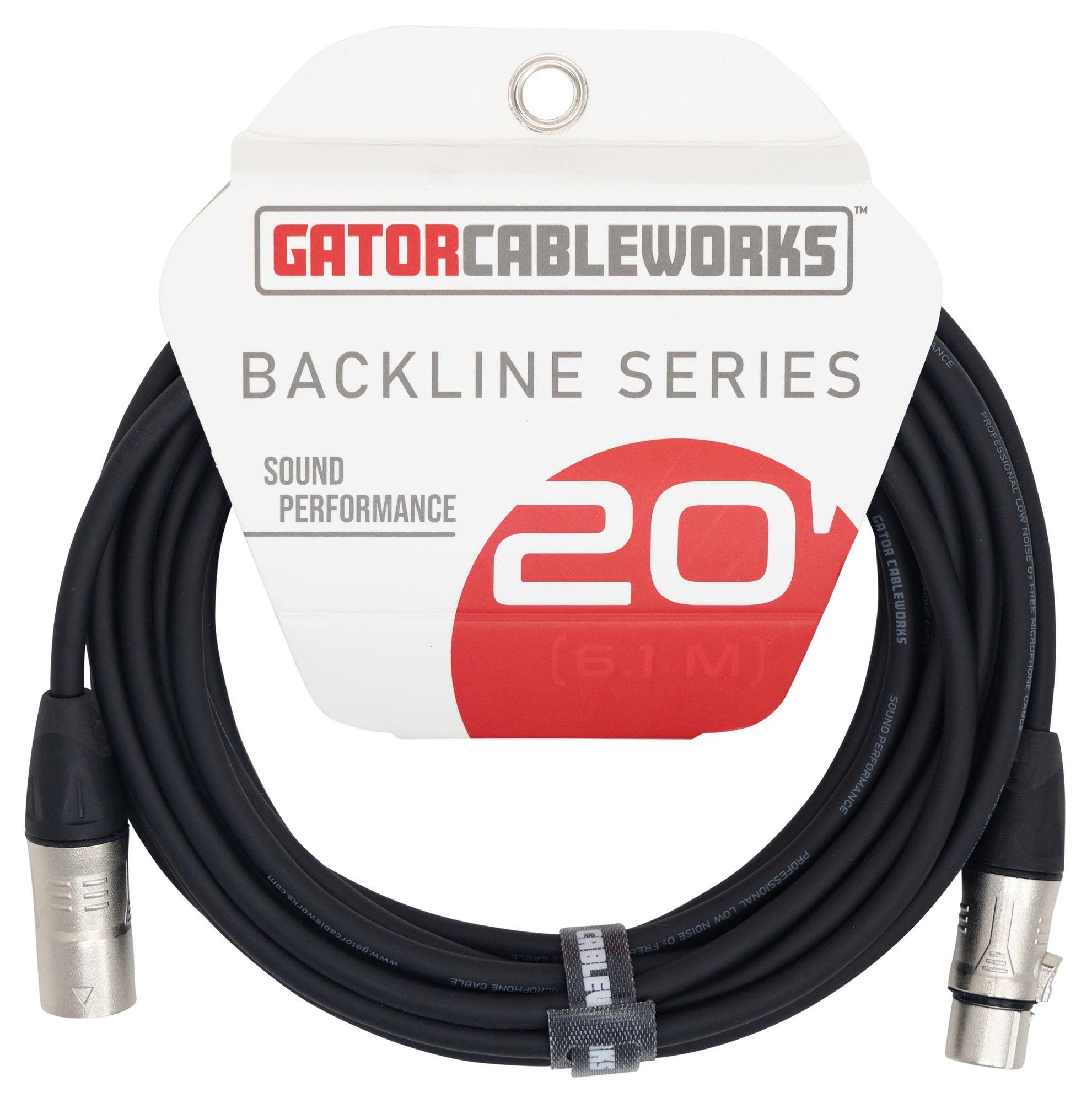 Gator GCWB-XLR Backline Series Mic Cable