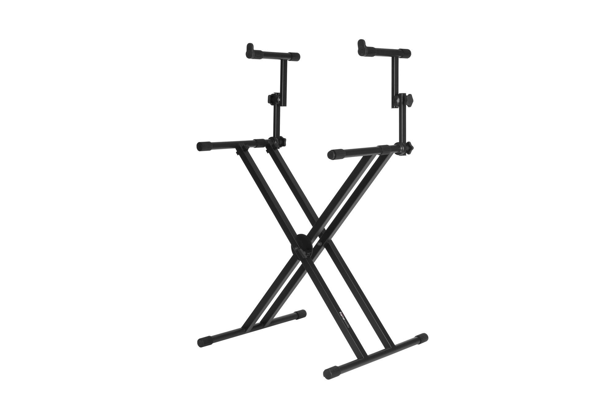 Gator Frameworks GFW-KEY-5100X 2-Tier X-Style Keyboard Stand