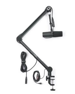 Gator GFWMICBCBM4000 Professional Broadcast Boom Mic Stand