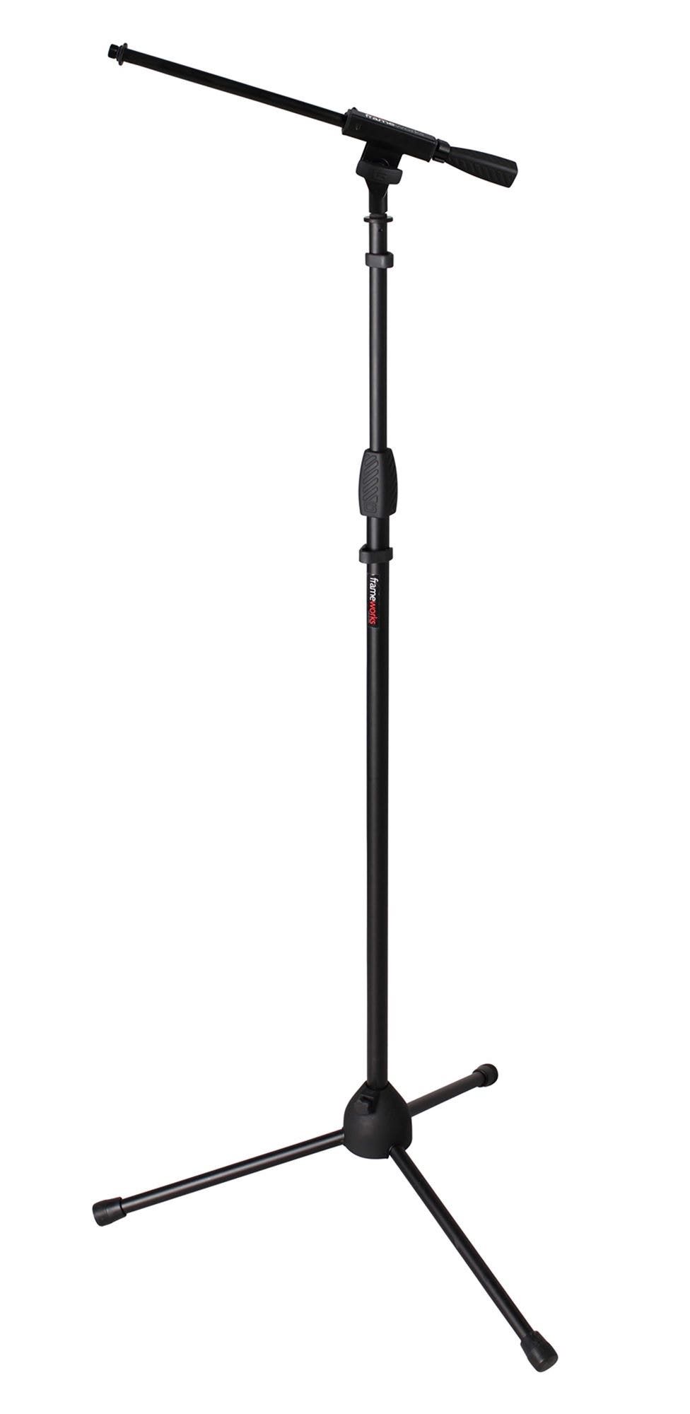 Gator Frameworks GFW-MIC-2010 Standard Tripod Boom Mic Stand