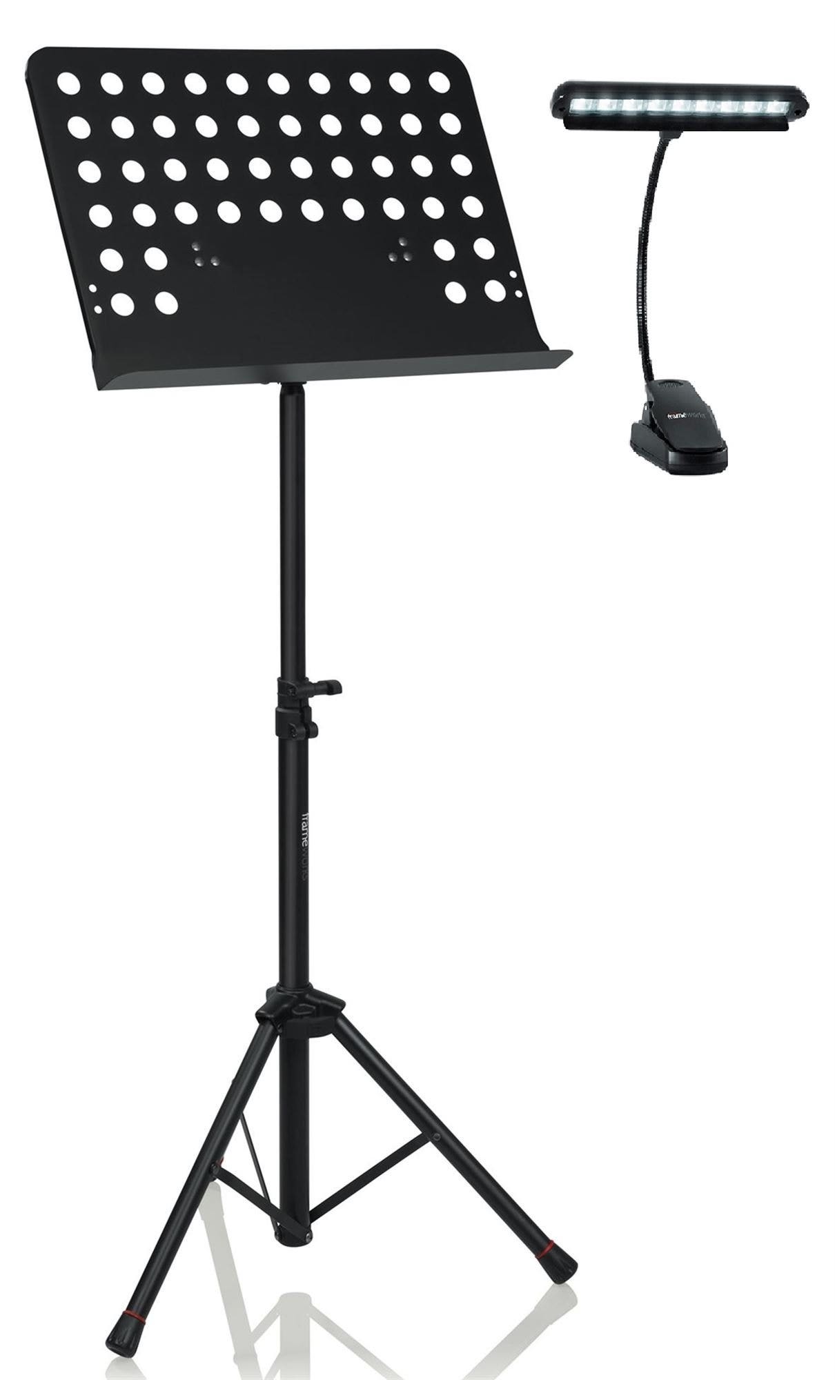 Gator GFW-MUS-0500 Music Stand with LED Lamp