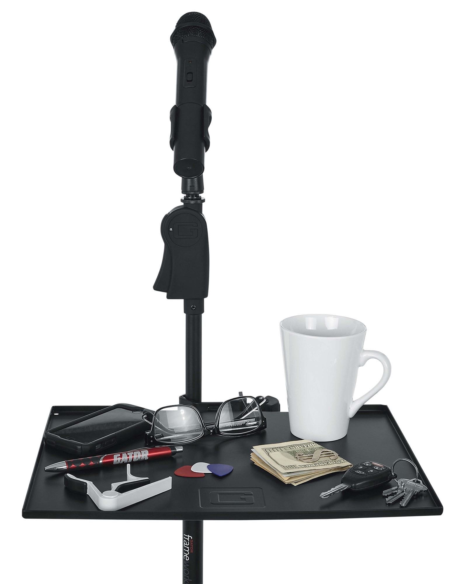 Gator GFW-SHELF1511 Frameworks Microphone Accessory Shelf 11 x 15"