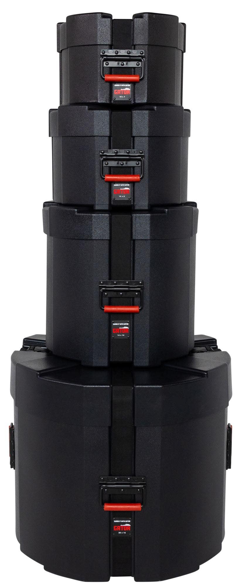Gator GPCJZFUSIONPACK Jazz Fusion Drum Cases
