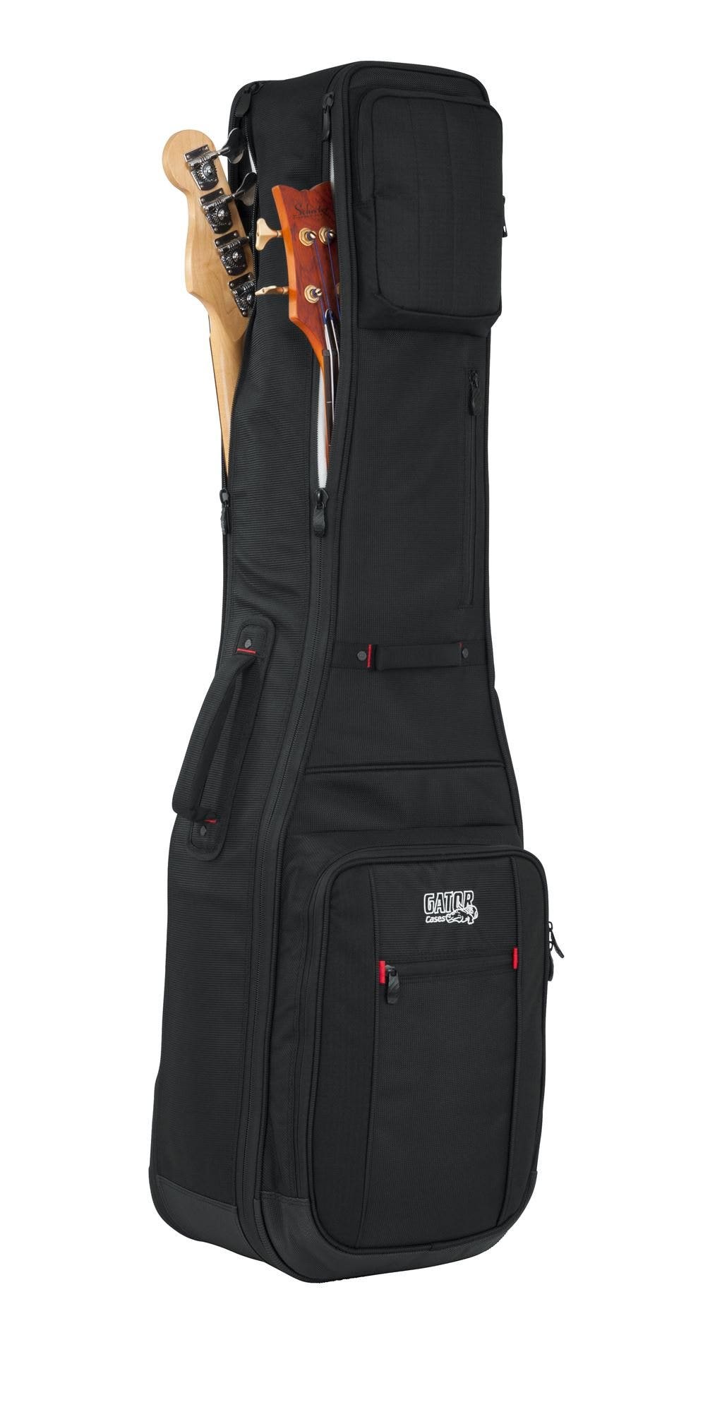 Gator GPGBASS2X ProGo Deluxe Bass Guitar Gigbag for 2 Bass Guitars