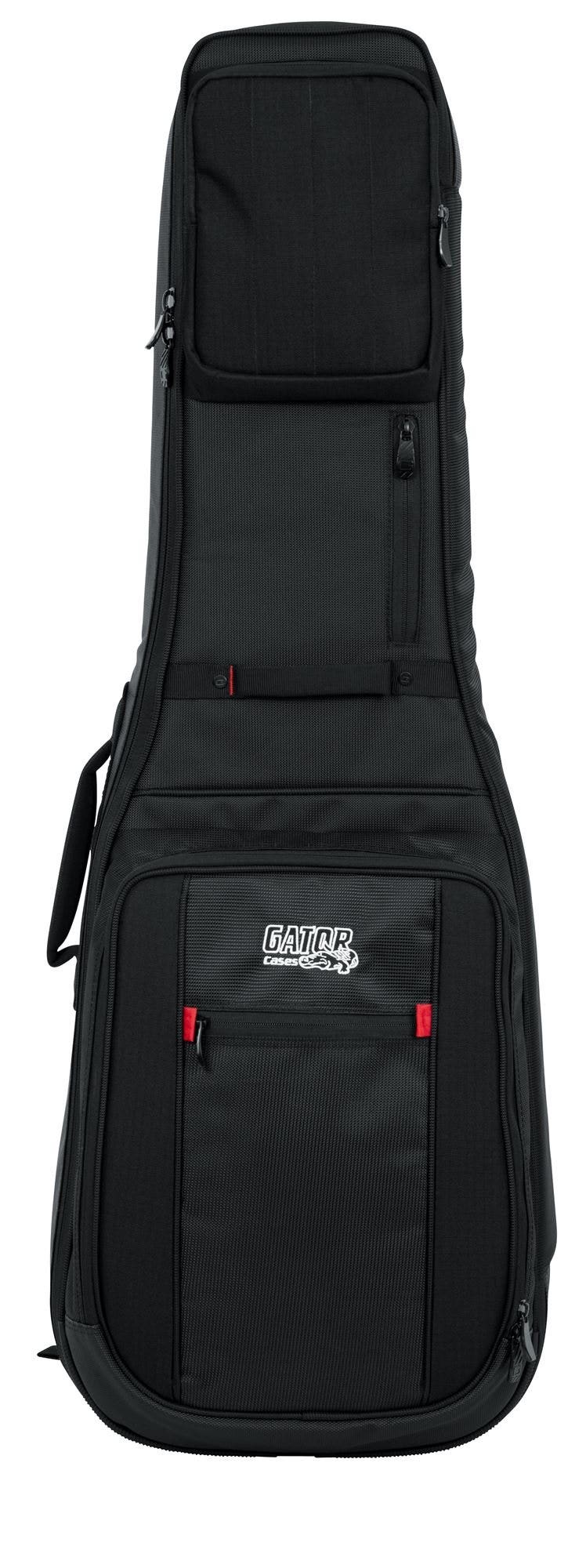 Gator GPGELEC2X ProGo Deluxe Electric Guitar Gigbag for 2 Electric Guitars