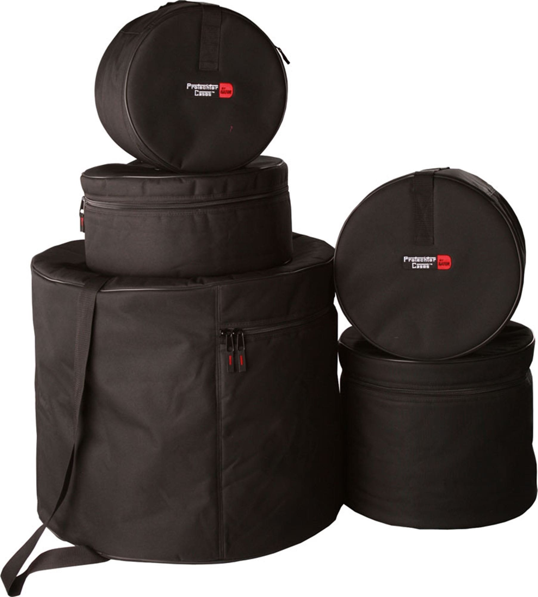 Gator GPSTANDARD100 Protechtor 5 Piece Padded Drum Bag Set