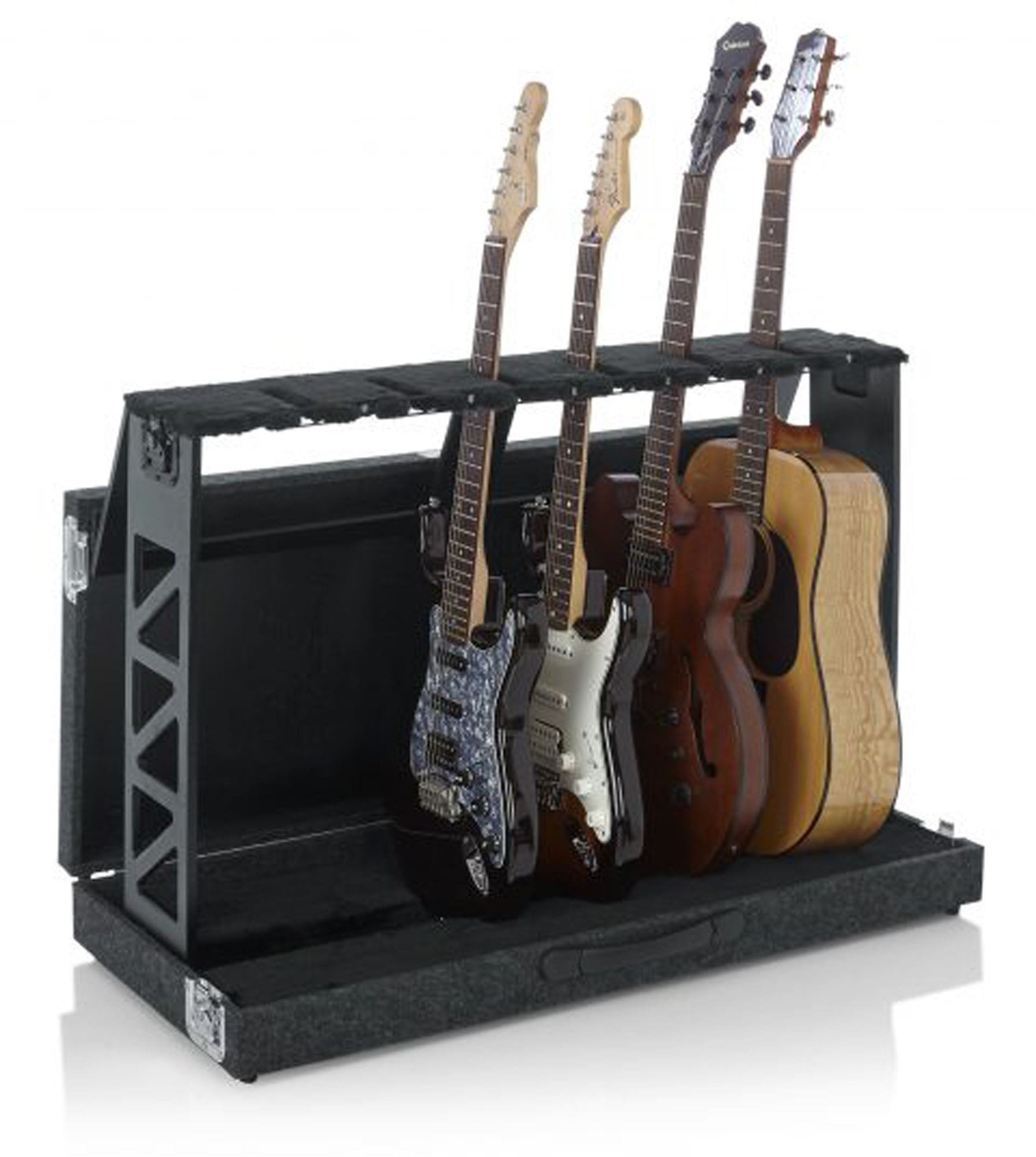 Gator GTRSTD6 Rack Style Folding 6 Guitar Stand