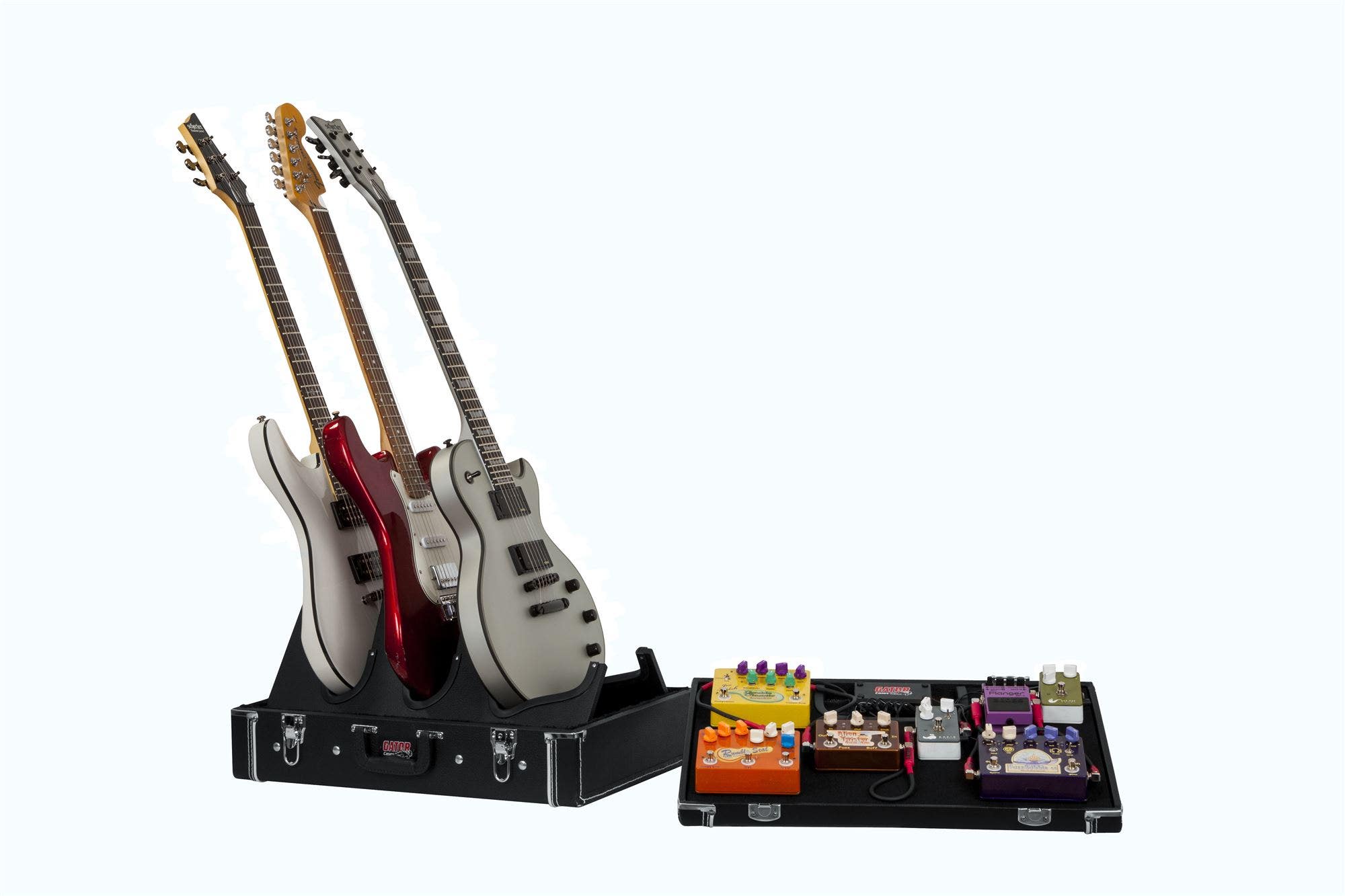 Gator GW-GIGBOXJR Gig Box Jr Pedal Board/Guitar Stand Case