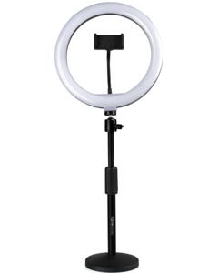 Gator Frameworks Desktop Ring Light with Phone Clamp