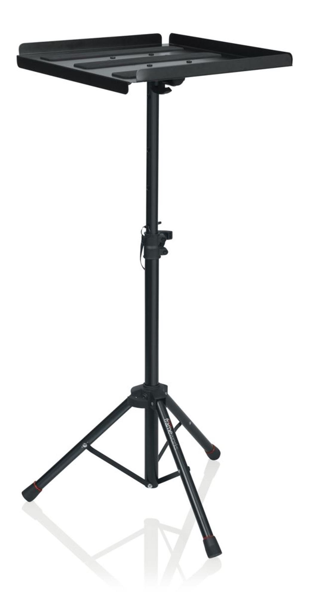 Gator Frameworks Heavy-Duty Adjustable Media Tray Stand