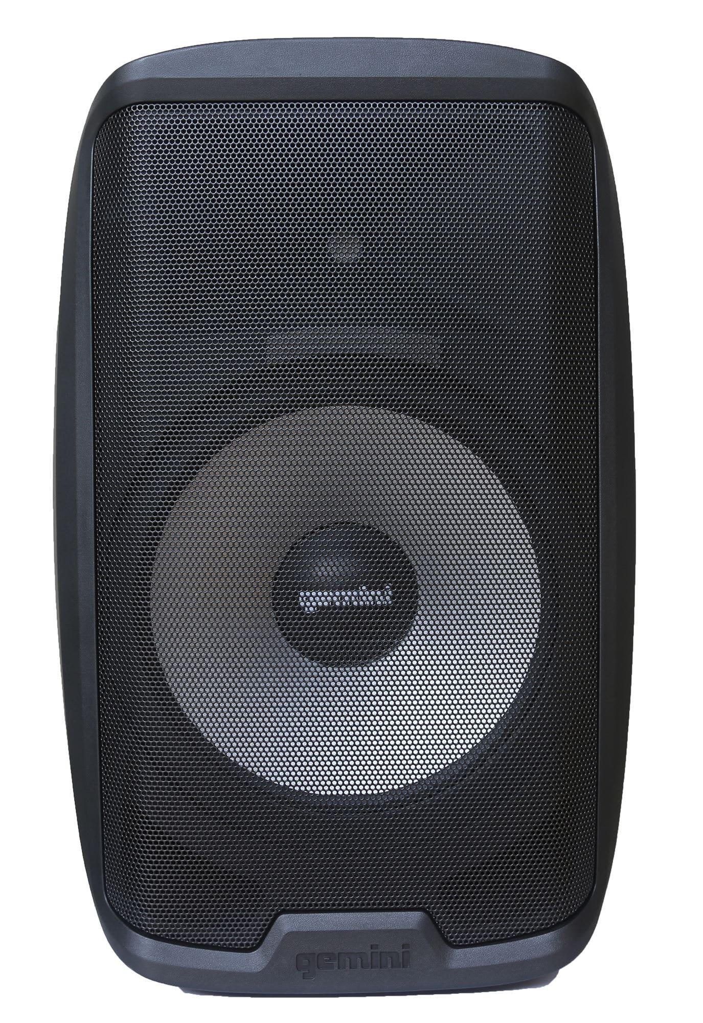 Gemini AS2115BTLT 15" Powered Loudspeaker with Bluetooth