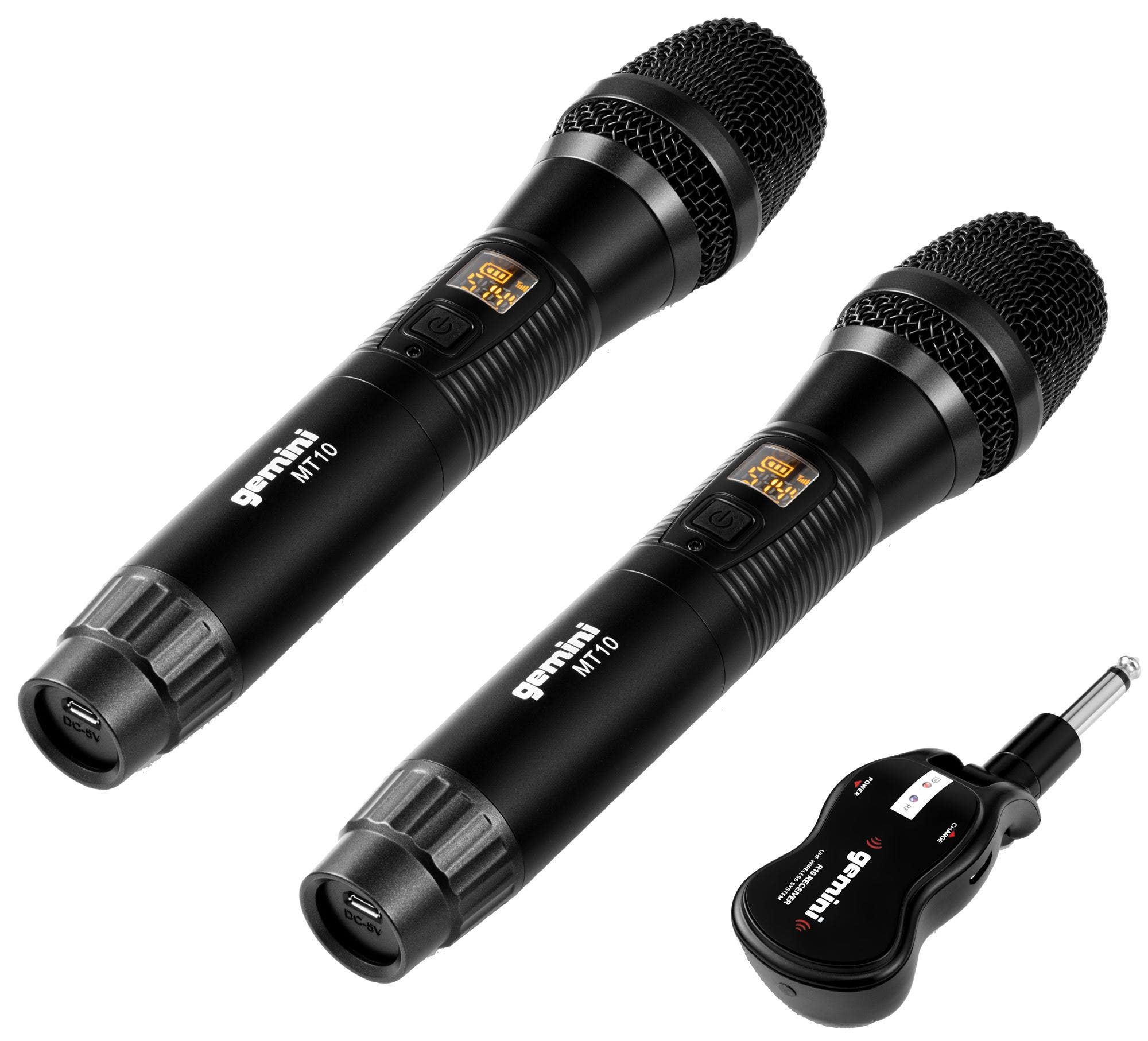 Gemini GMU-M200 UHF Dual Wireless Mic System
