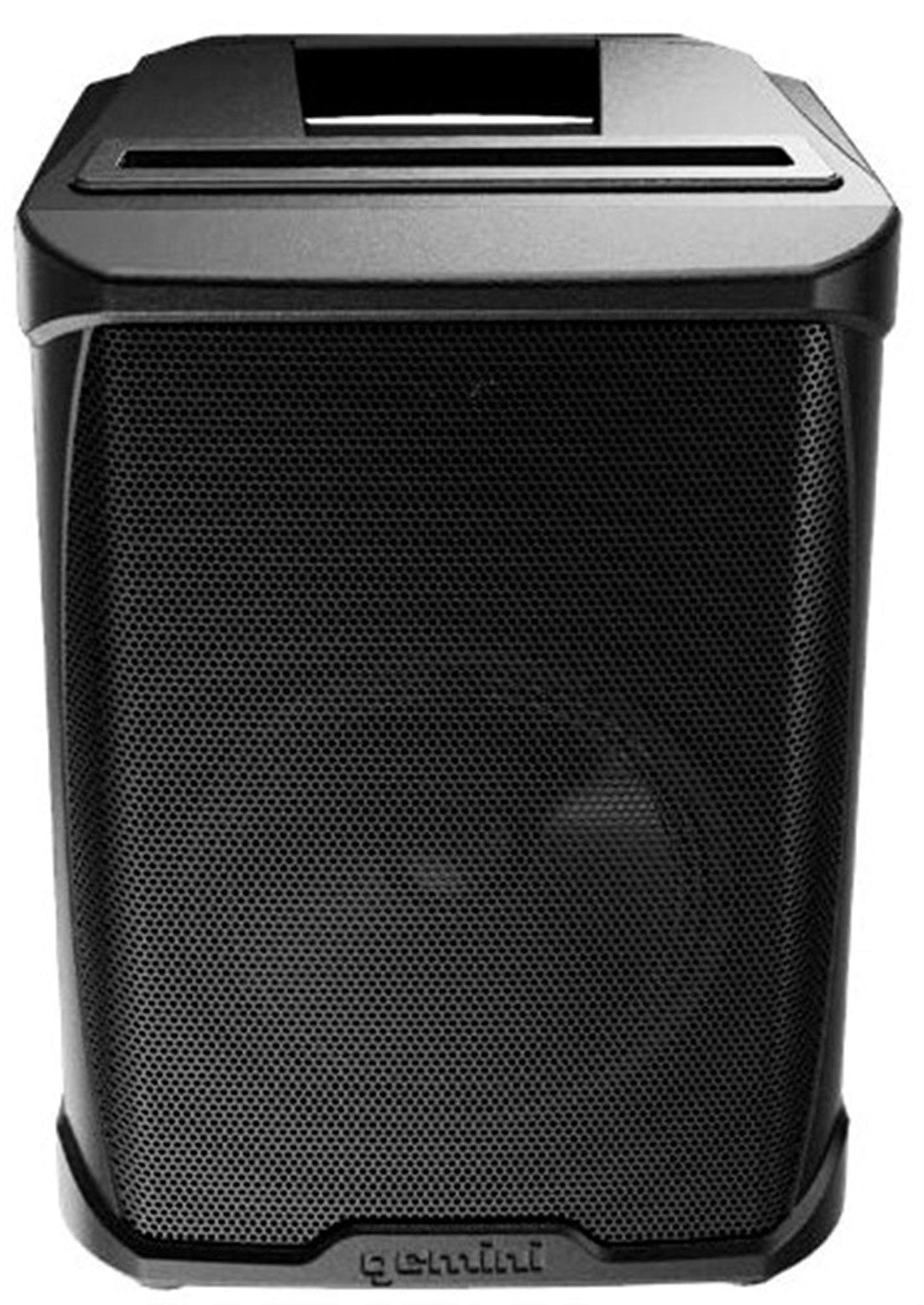 Gemini GPSS-650 Battery Powered 6.5" Inch Woofer 650 Watt PA Speaker