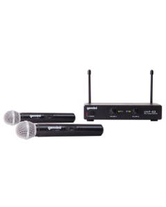 Gemini UHF02M Dual Handheld Wireless System