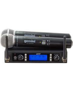 Gemini UHF 6200M Dual Handheld Wireless System