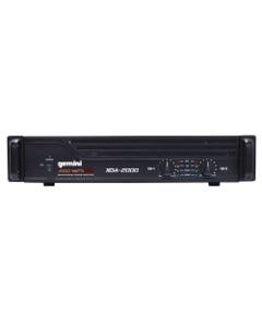 Gemini XGA2000 2000 Watt Professional Power Amplifier
