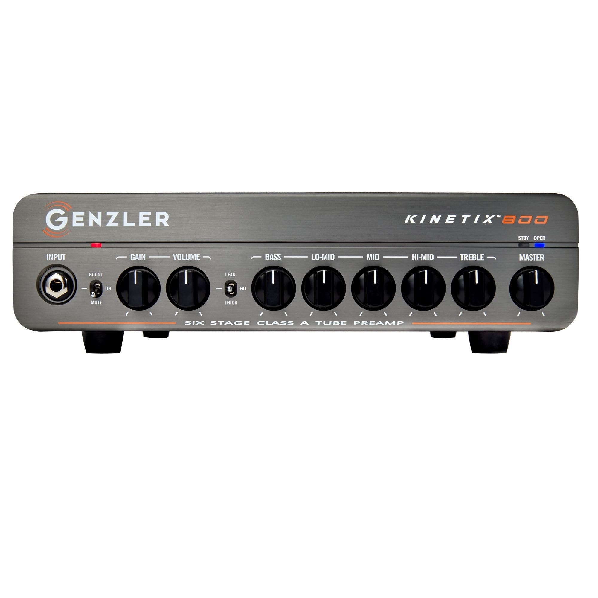Genzler Kinetix 800 Bass Guitar Head 800 Watts