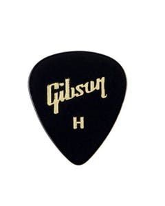Gibson Standard Pick Pack 72 Pieces Heavy Black