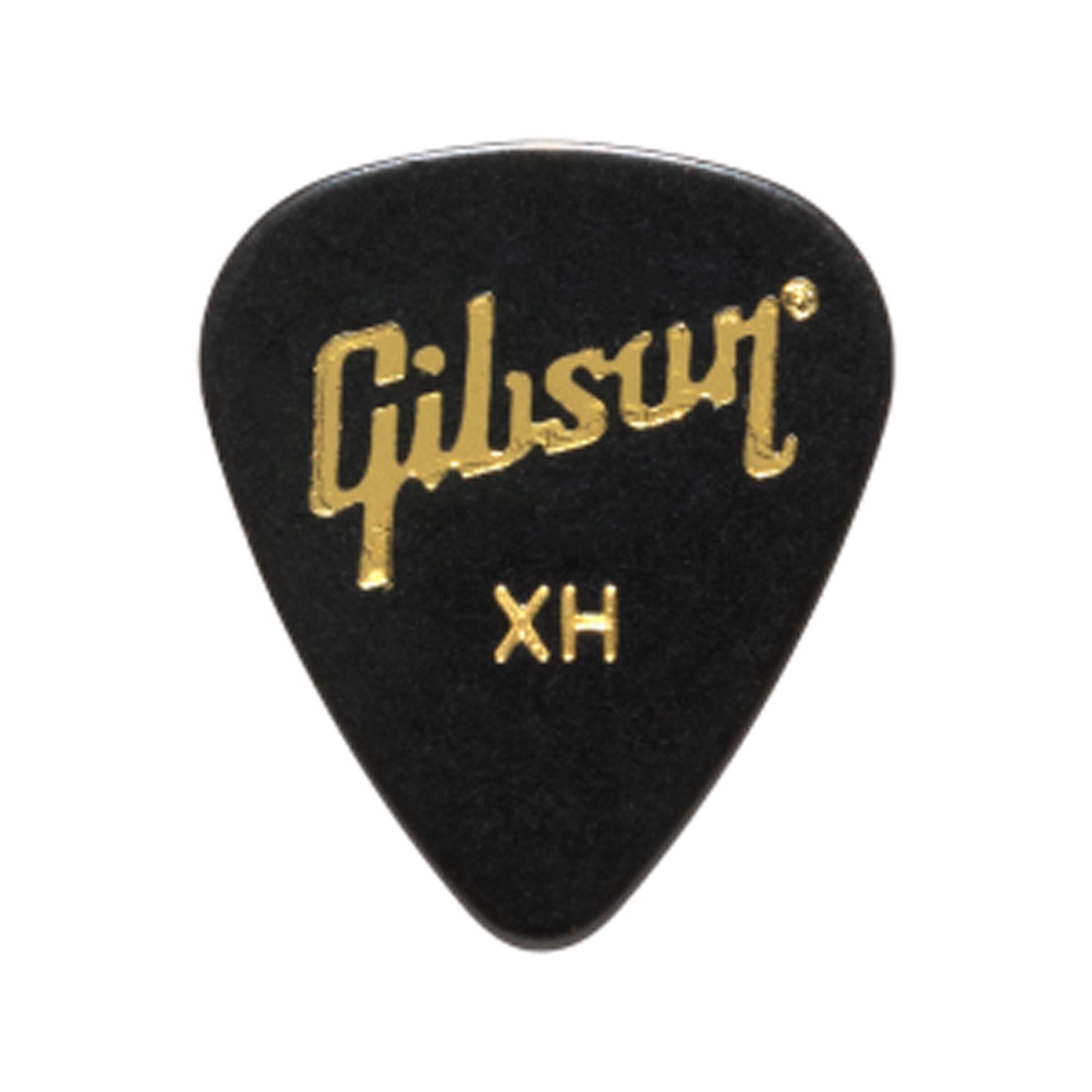Gibson Standard Pick Pack 72 Pieces Black Extra Heavy