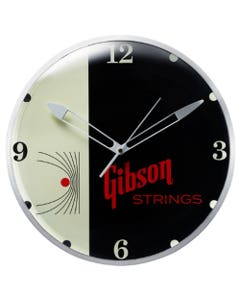 Gibson Vintage Lighted Wall Clock Strings