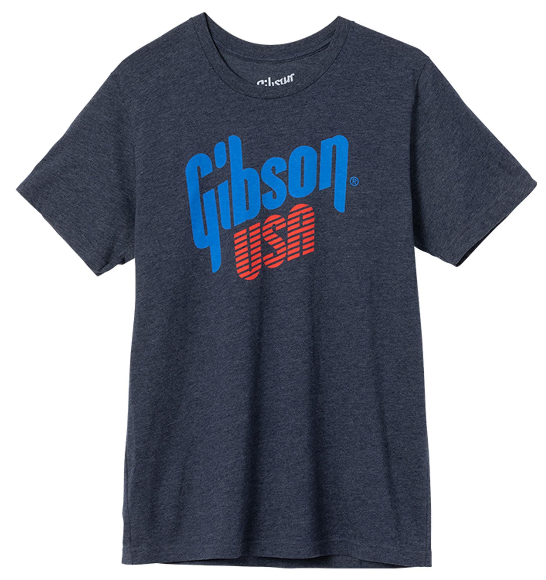 Gibson USA Logo T-Shirt Blue