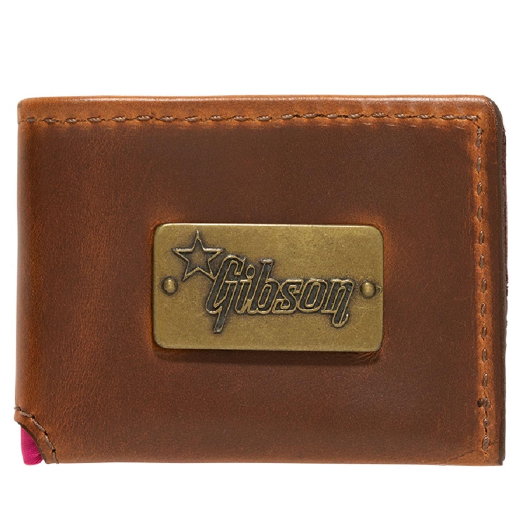 Gibson Lifton Leather Wallet Brown
