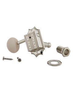 Gibson Deluxe White Button Tuners Vintage Nickel