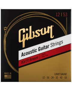 Gibson SAG-BRW 80/20 Bronze Acoustic Guitar Strings