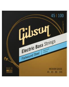Gibson Flatwound Short Scale Electric Bass Strings