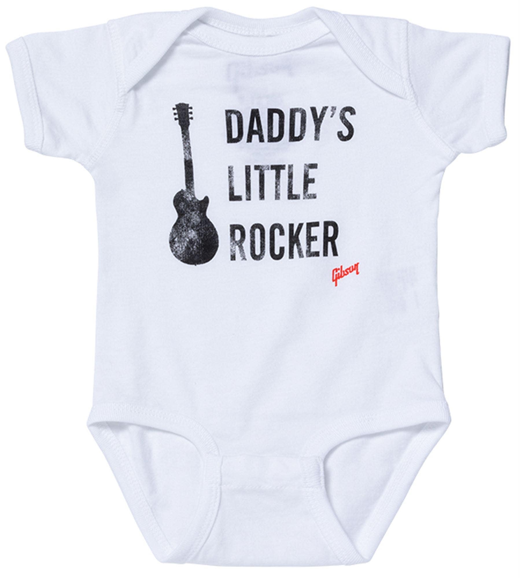 Gibson Daddys Little Rocker LP Onesie White