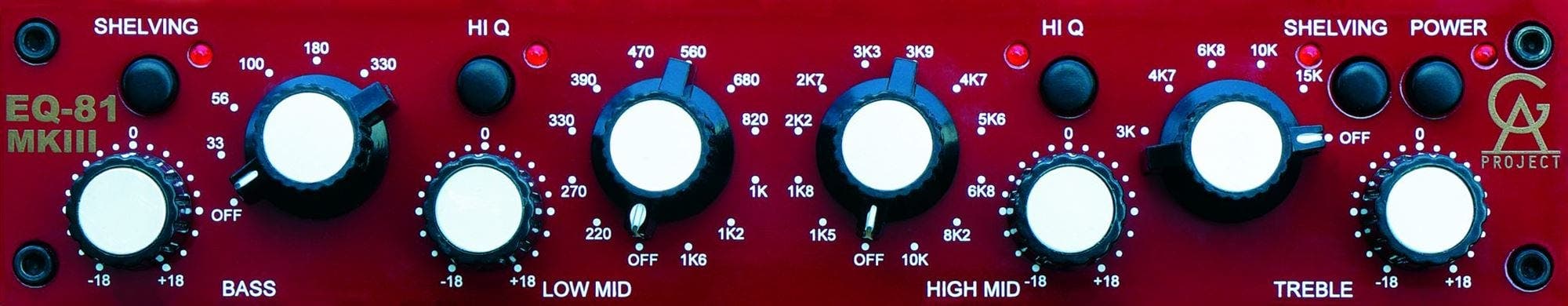 Golden Age Project EQ-81 MKIII Neve Style 4-Band EQ