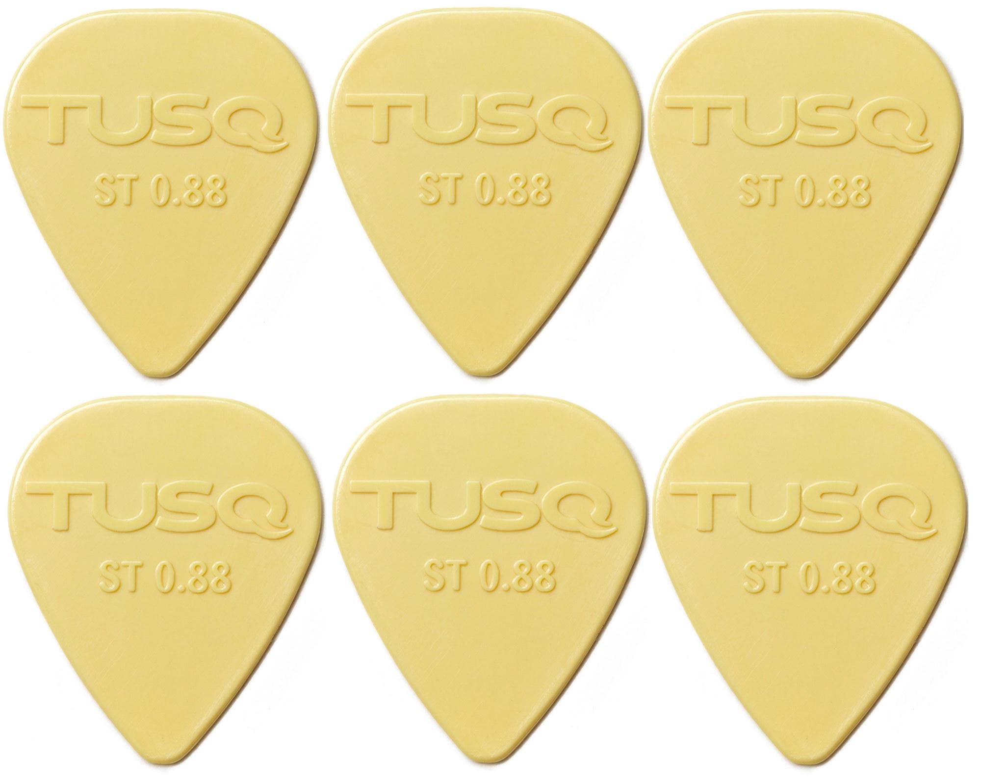 Graph Tech PQP0088 TUSQ Standard Picks .88 mm 6 Pack