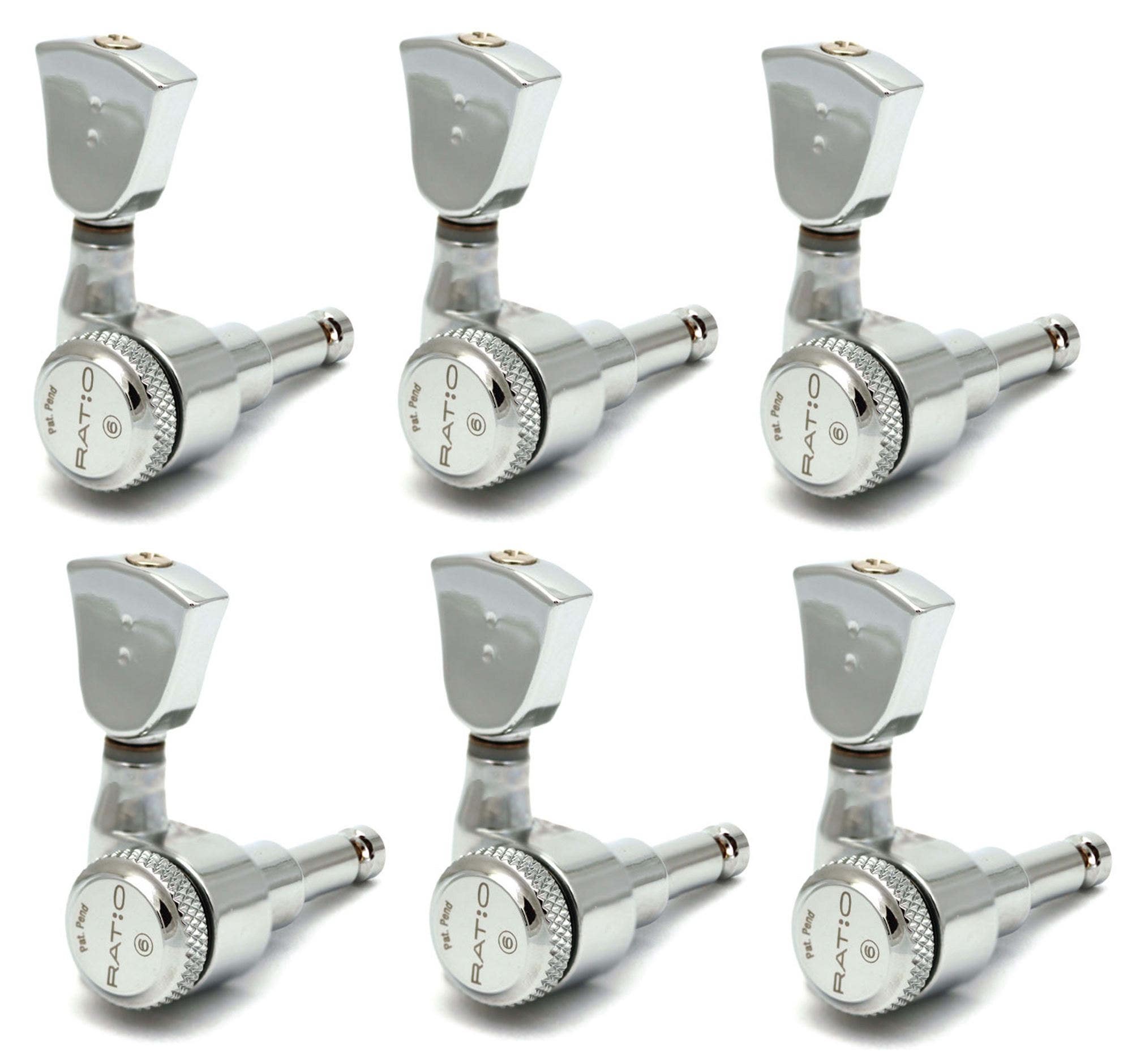 Graph Tech PRL8341 Ratio Locking Electric Guitar Tuners 3x3
