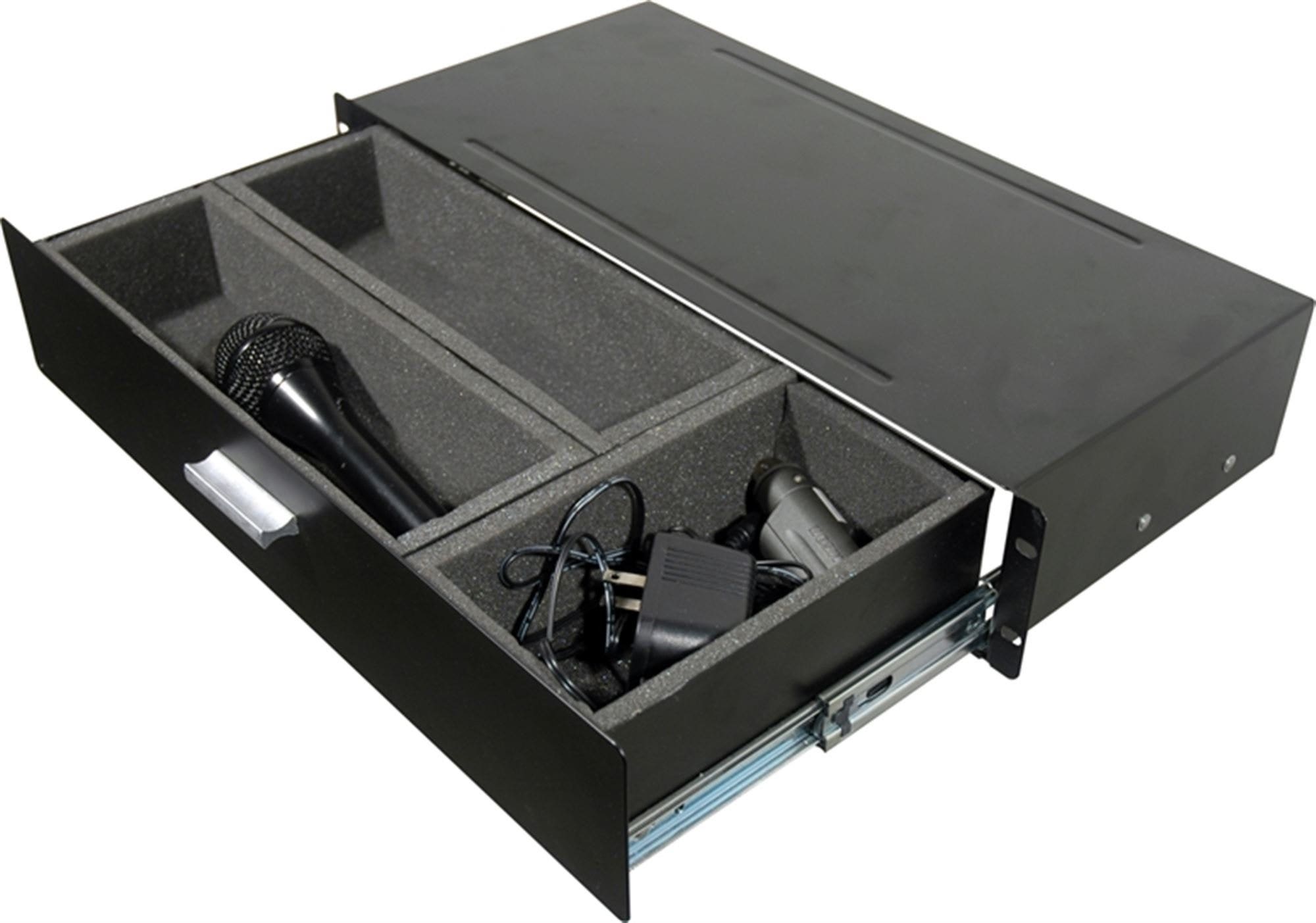 Grundorf 75110 Compact Rack Drawer for Wireless Racks